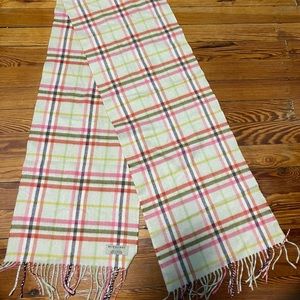 Burberry Multicolor cashmere scarf